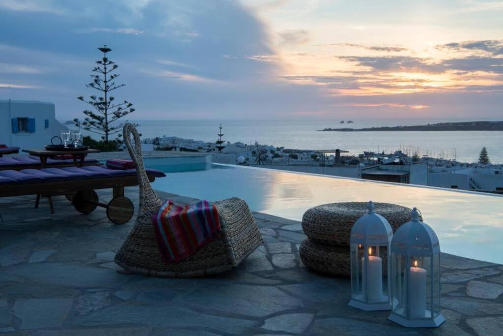 Orasea Villa With Private Pool Páros 外观 照片