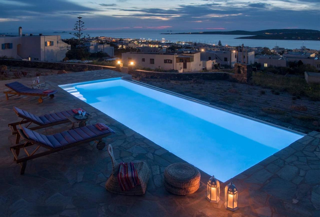 Orasea Villa With Private Pool Páros 外观 照片