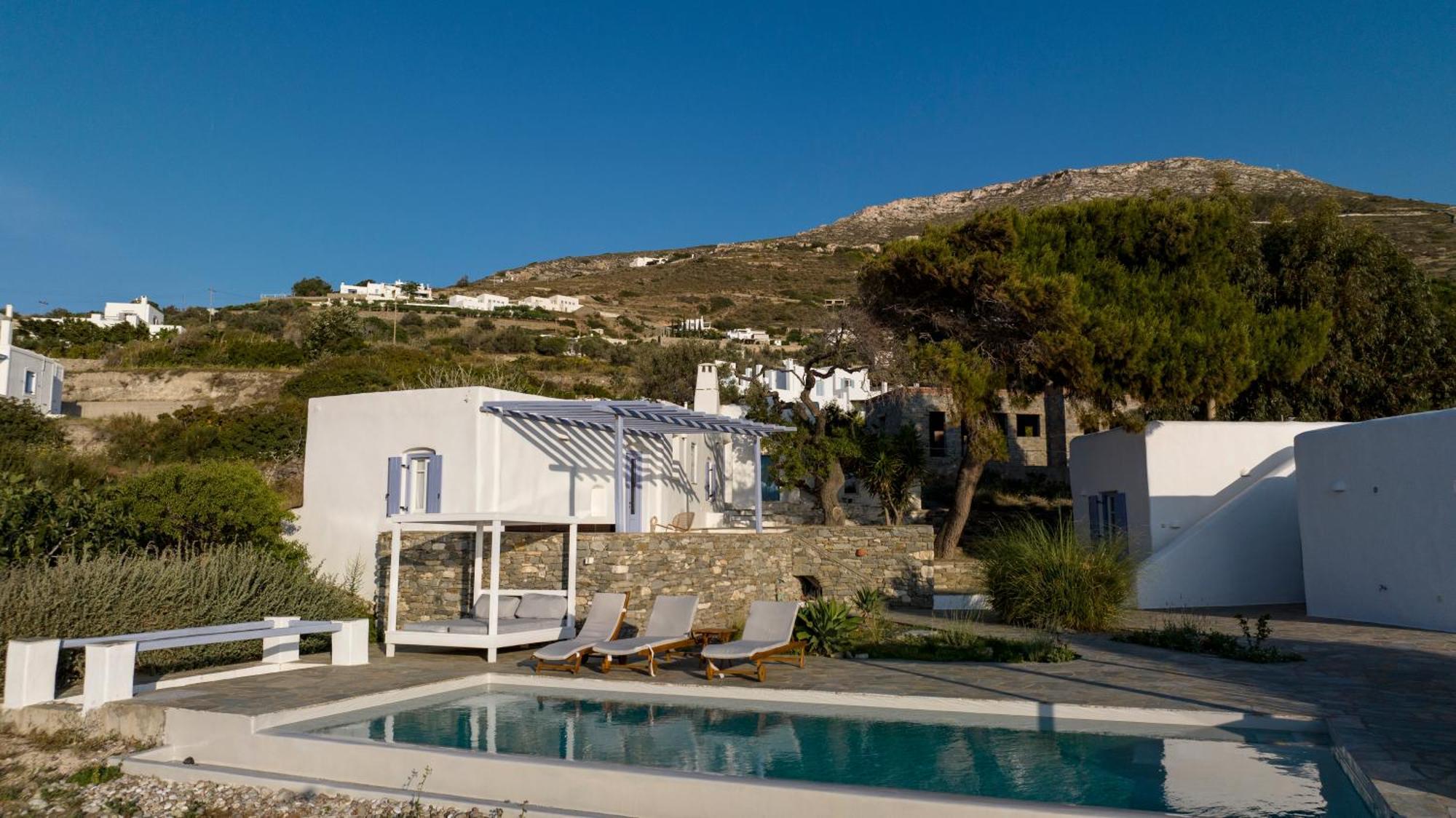 Orasea Villa With Private Pool Páros 外观 照片